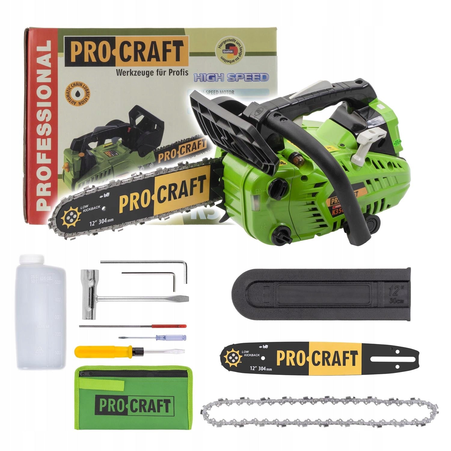 Diesel chainsaw Procraft K350S
