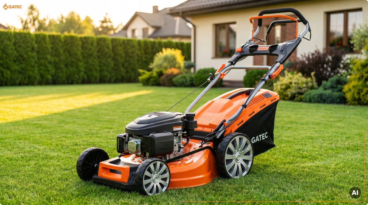 Diesel mower Gatec with GT drive, Loncin engine 196 cm3, 4in1 / 53 cm Manufacturer code GT353NKS