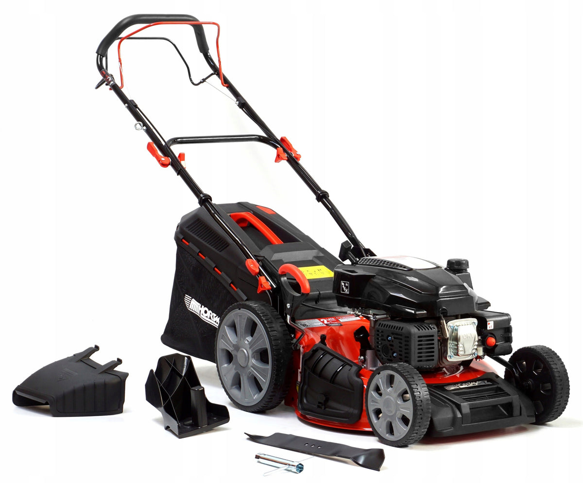 Diesel mower Hortmasz with drive / 51 cm, 196 cm3, 4in1, cast iron sleeve