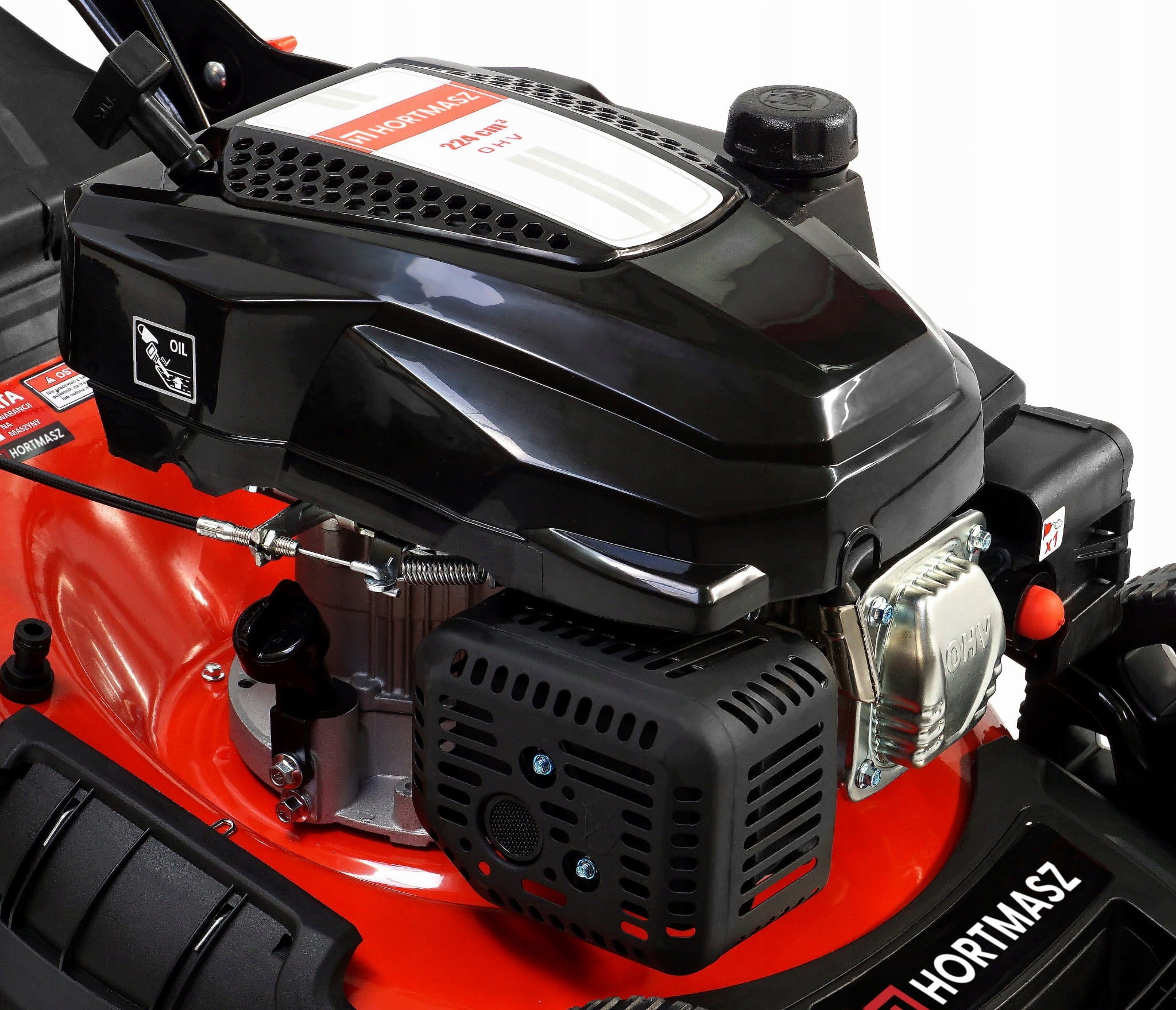 Diesel mower Hortmasz with drive / 53 cm, 224 cm3, 4in1, cast iron sleeve Model HKS EC 353 N HD225