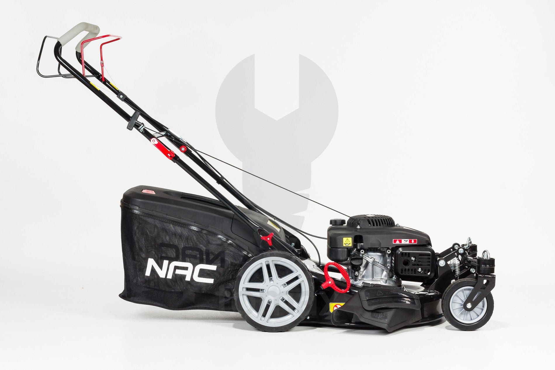 Diesel mower NAC LS50-166L-JR2 swivel wheels drive Loncin Model LS50-166L-JR2