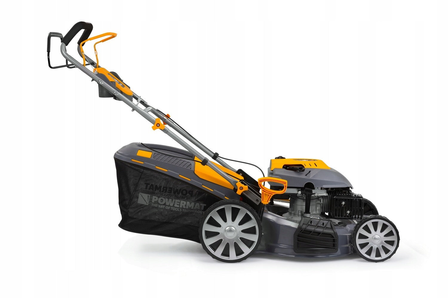Diesel mower Powermat 4,3 HP 60 l wheel drive 51 cm Brand Powermat