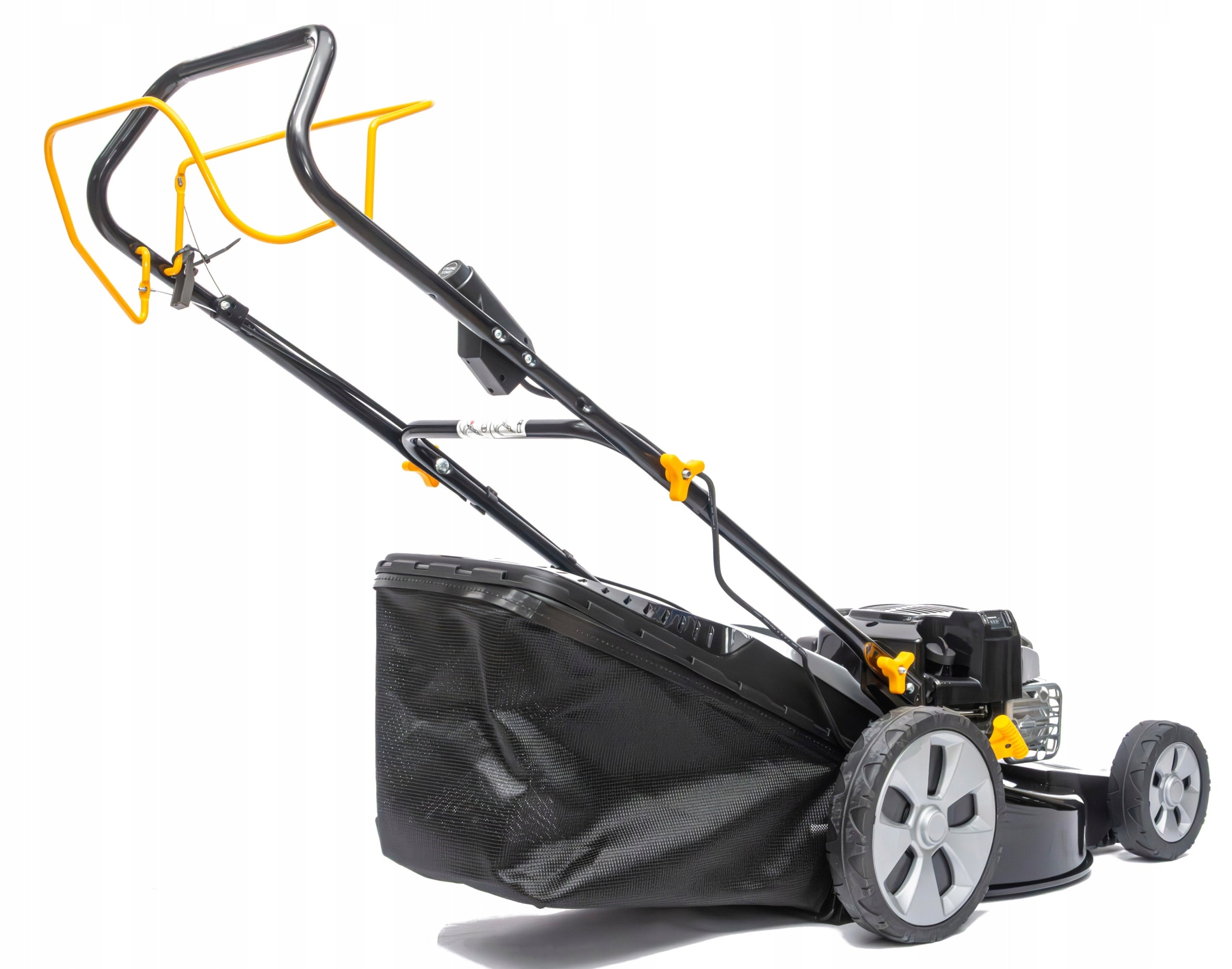 Diesel mower with Alpina Stiga 46 cm Engine Briggs & Stratton Mowing height adjustment with adjustment