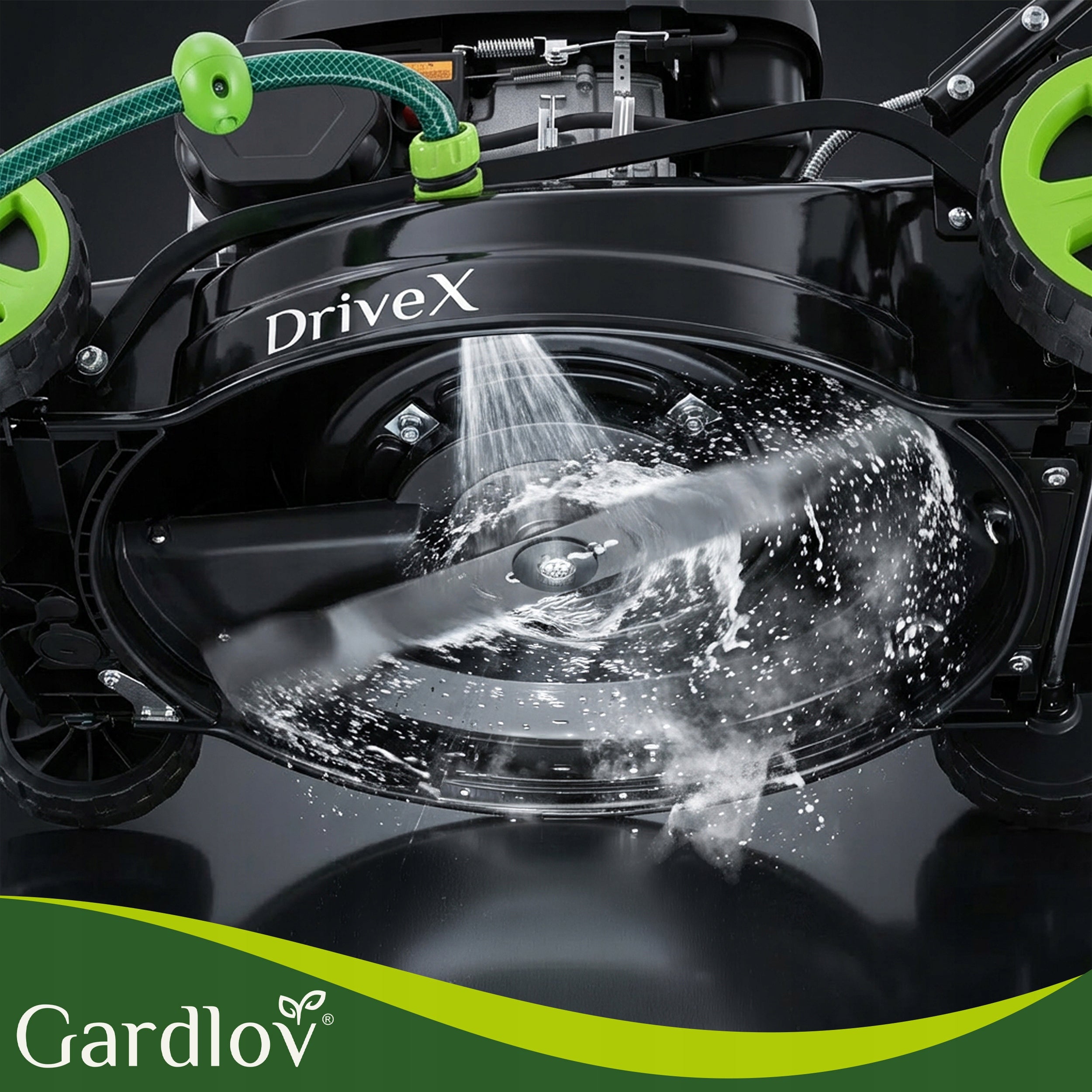 Diesel mower with Drive Strong 40,6cm for Grass Engine + Washing + Oil Basket capacity 50 l