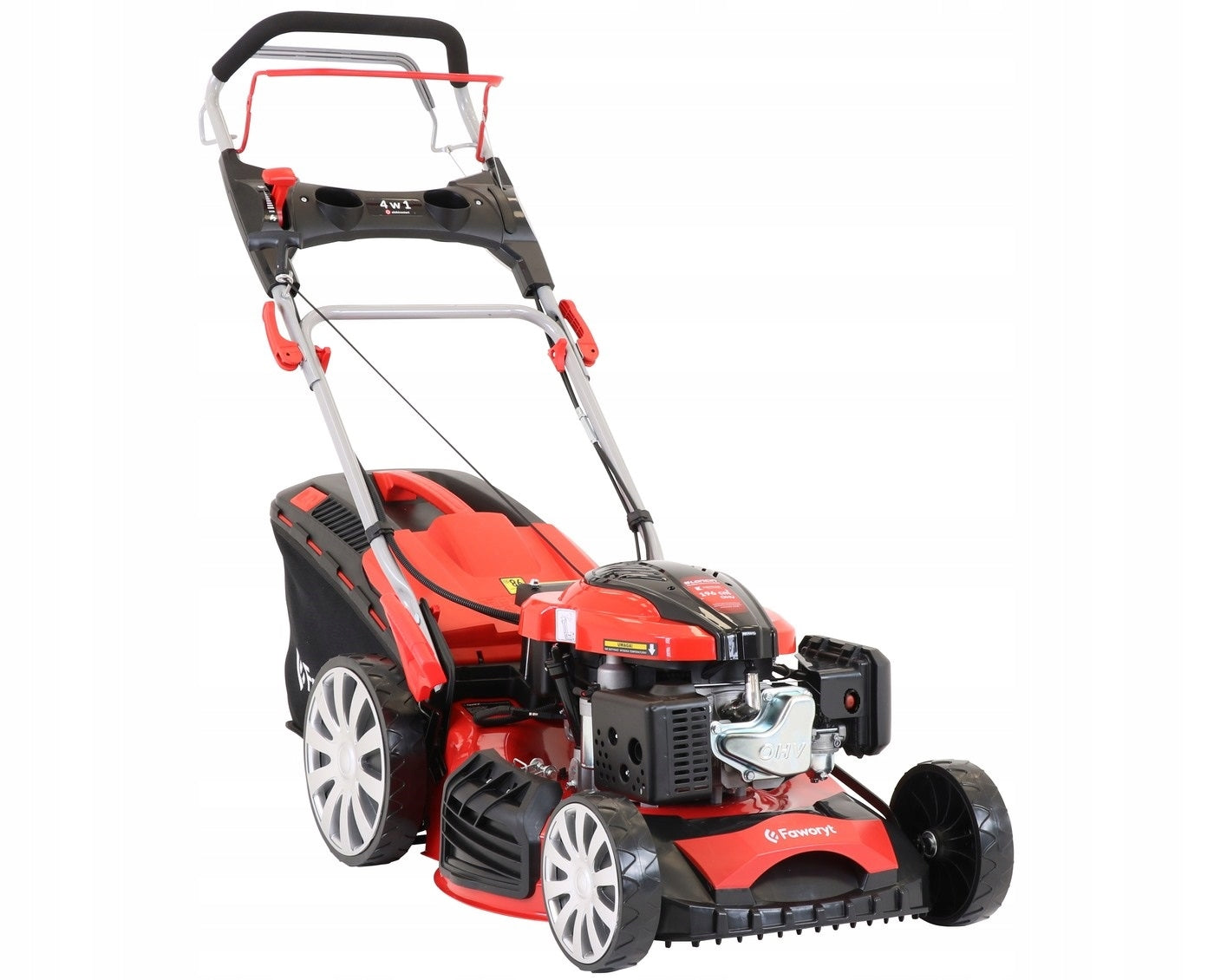 Diesel mower with FAWORYT 51cm LONCIN 196cm3 Basket 62 l 5 FUNCTIONS