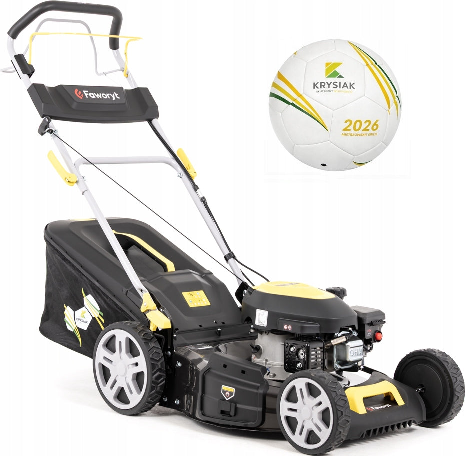 Diesel mower with Faworyt SH51N180MS-4W1 4,9HP ideal for 1200m2