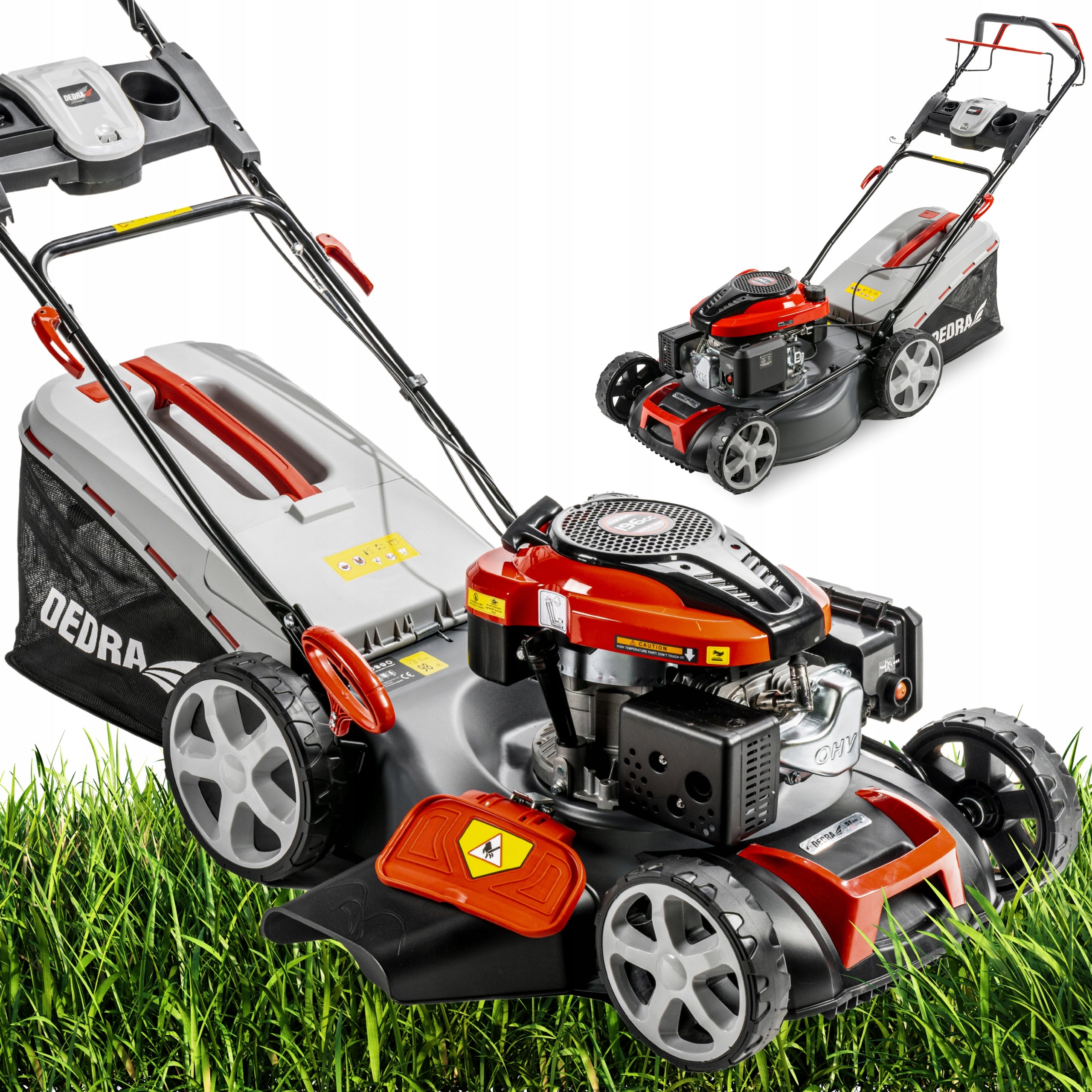 Diesel mower with GT drive LONCIN 196 cm³ 3,5kW Mulching 51cm DEDRA