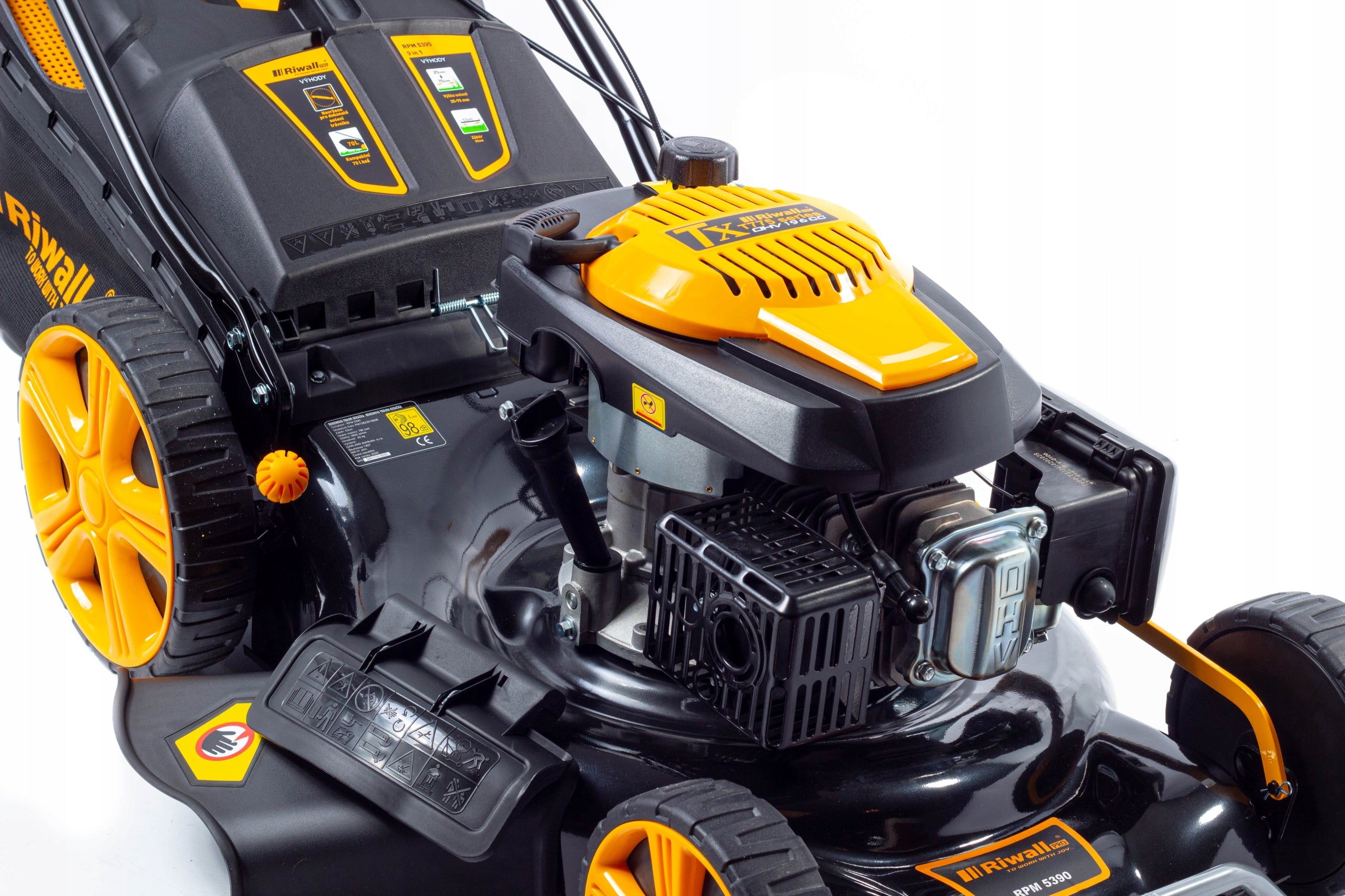 Diesel mower with Riwall Pro RPM 5140V Pro adjustable drive Manufacturer code 5907080481499