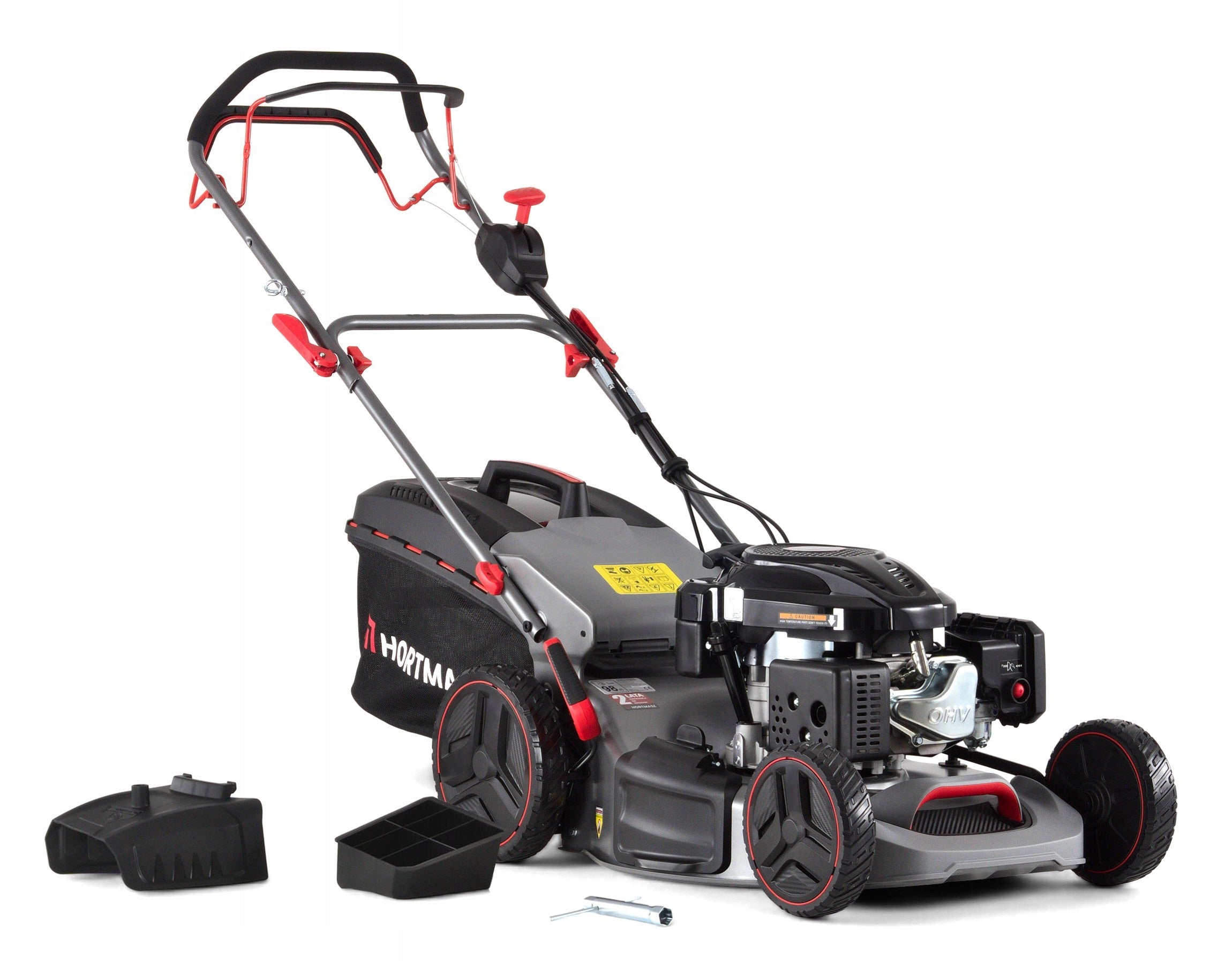 Diesel mower with adjustable drive / 51 cm, Loncin engine 196 cm3