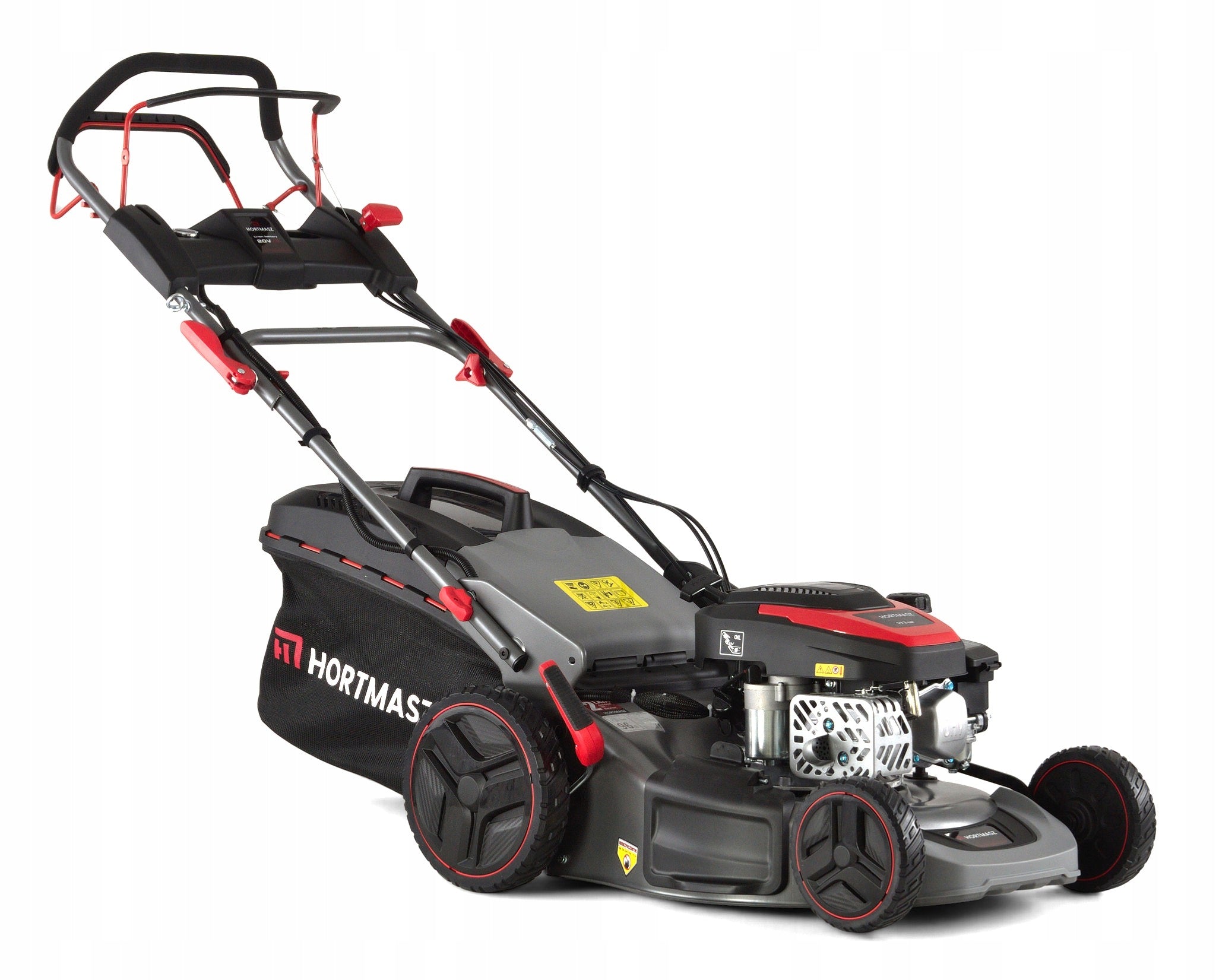 Diesel mower with adjustable drive and starter / 46 cm, 173 cm3 Packaging status original