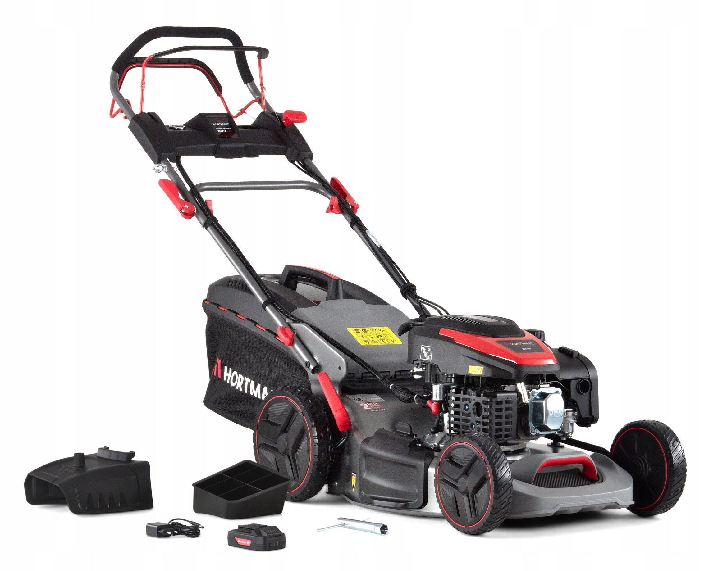 Diesel mower with adjustable drive and starter / 51 cm, 224 cm3