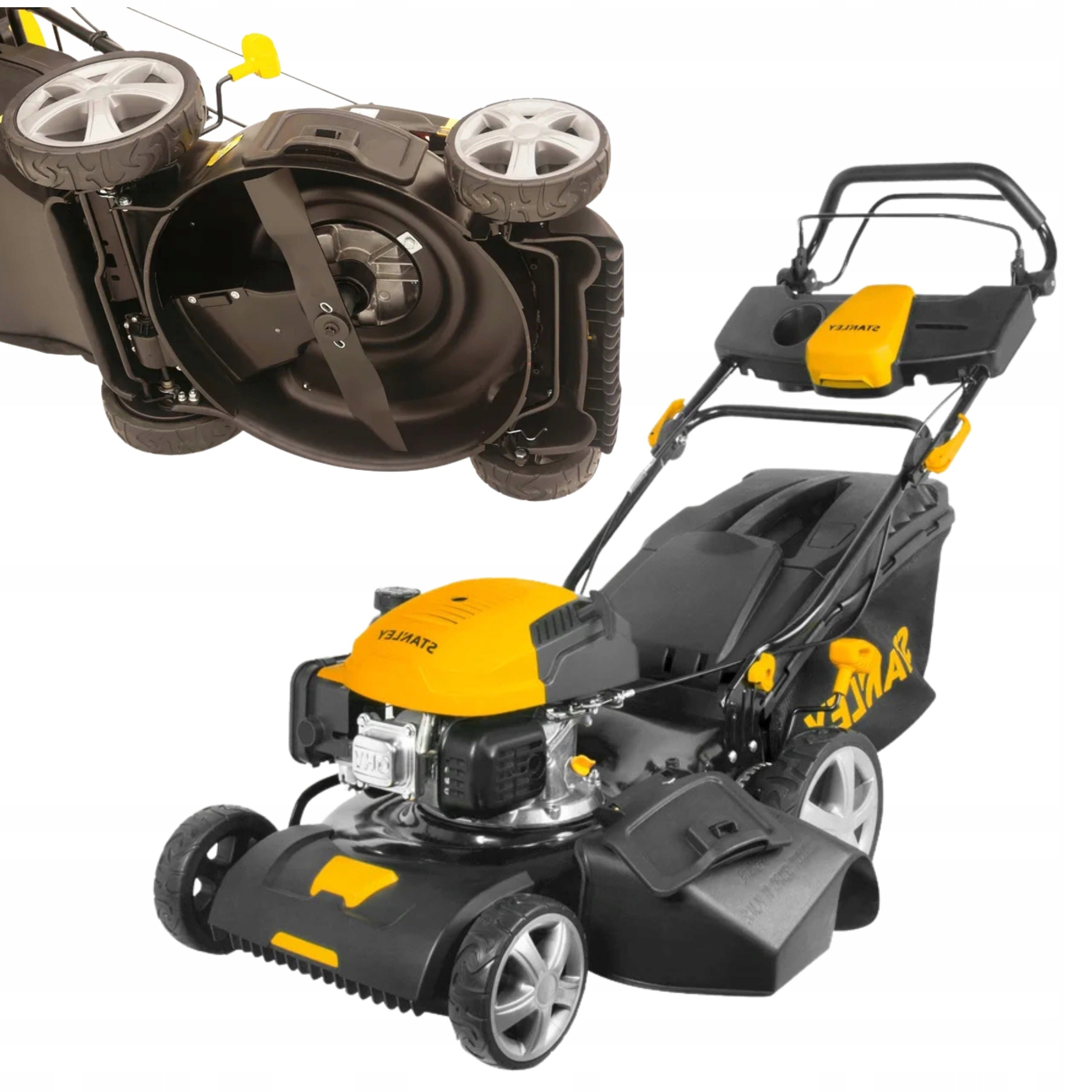 Diesel mower with drive 2,3kW 46cm STANLEY mulching SLM-139-460-SP Packaging status original