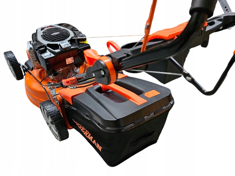 Diesel mower with drive Briggs 13in1 54cm + HOUR COUNTER GERMAN Basket capacity 65 l