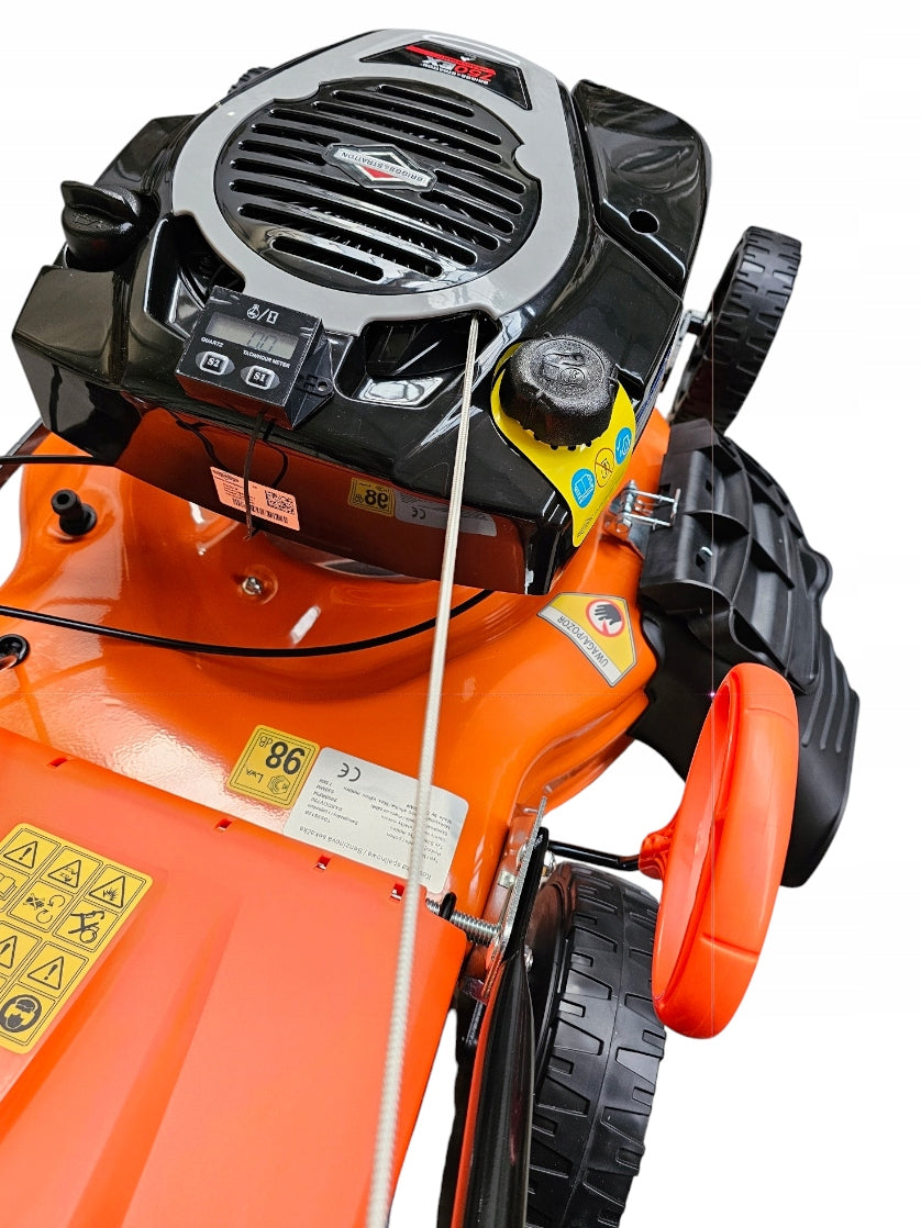 Diesel mower with drive Briggs 13in1 54cm + HOUR COUNTER GERMAN Model TB53S12AL