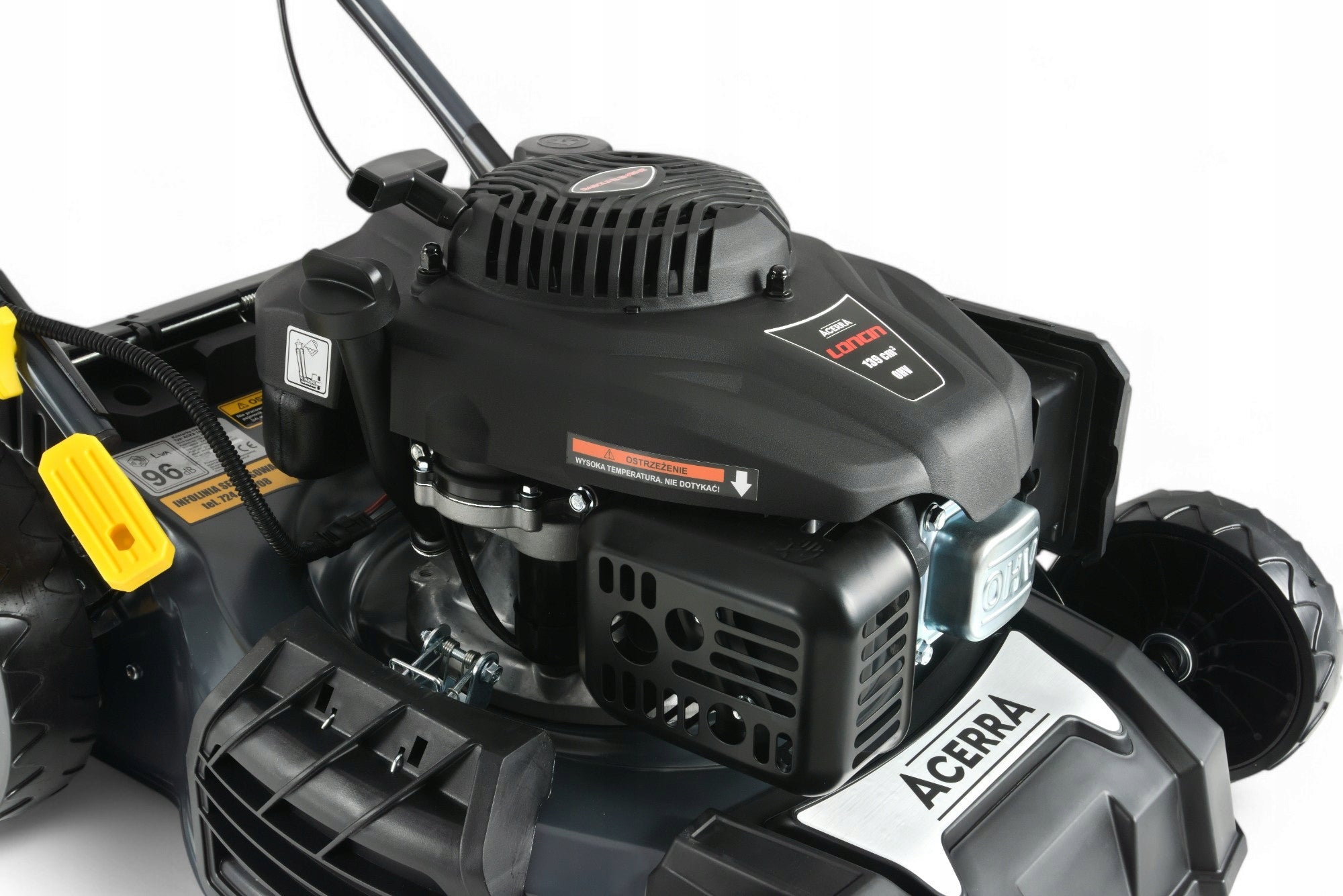 Diesel mower with electric starter and drive, Loncin / 46 cm Model ACKS 146 NE LY139