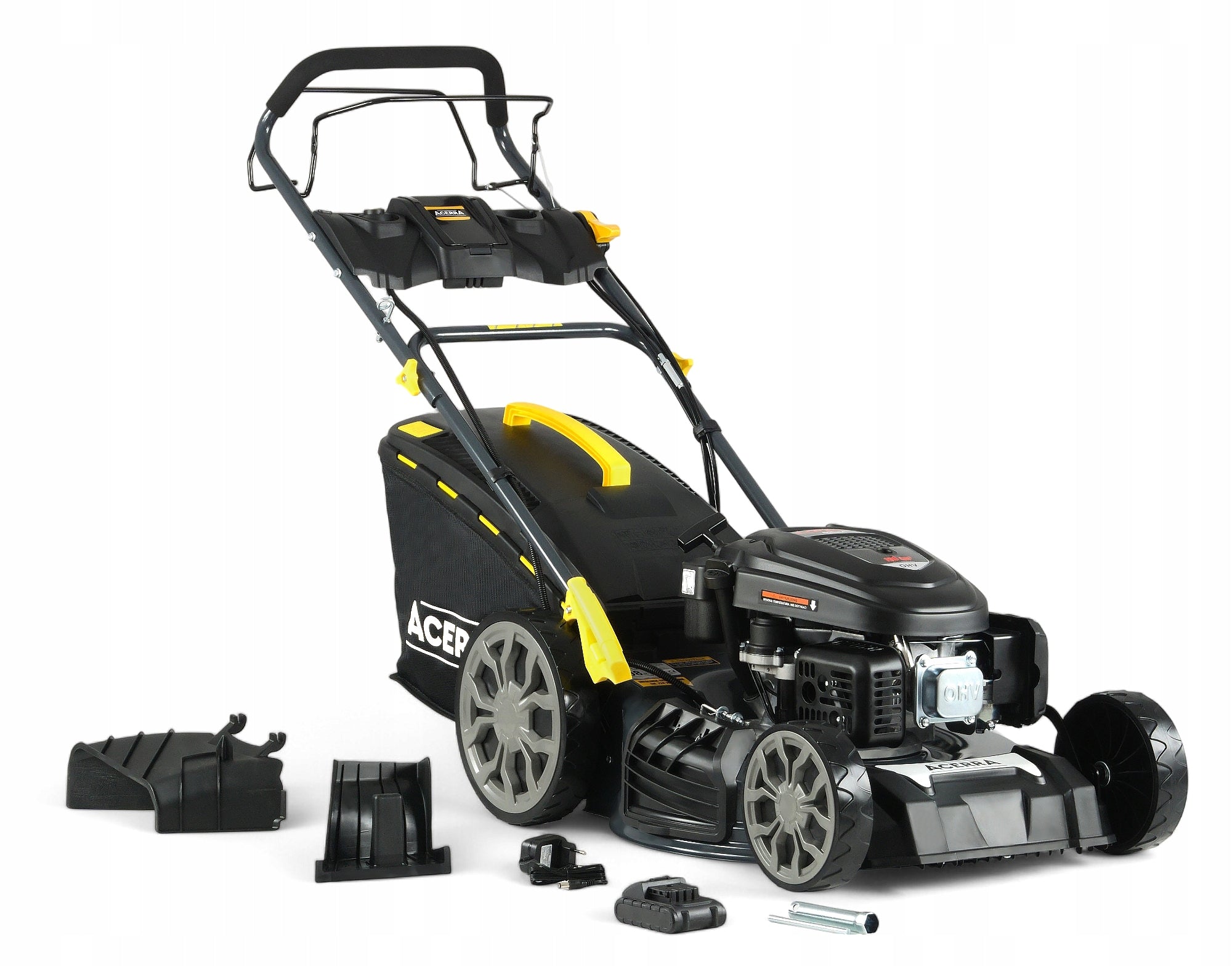 Diesel mower with electric starter and drive, Loncin / 51 cm