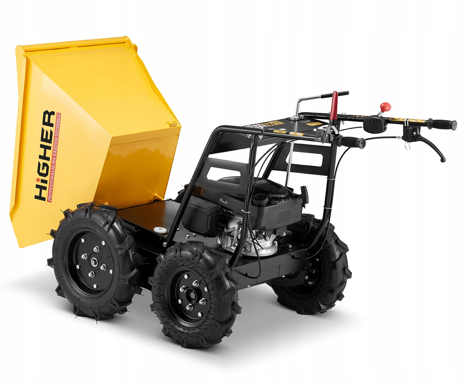 Diesel wheelbarrow diesel hauler transport trolley with 4x4 4,0HP drive Manufacturer code HP-09612