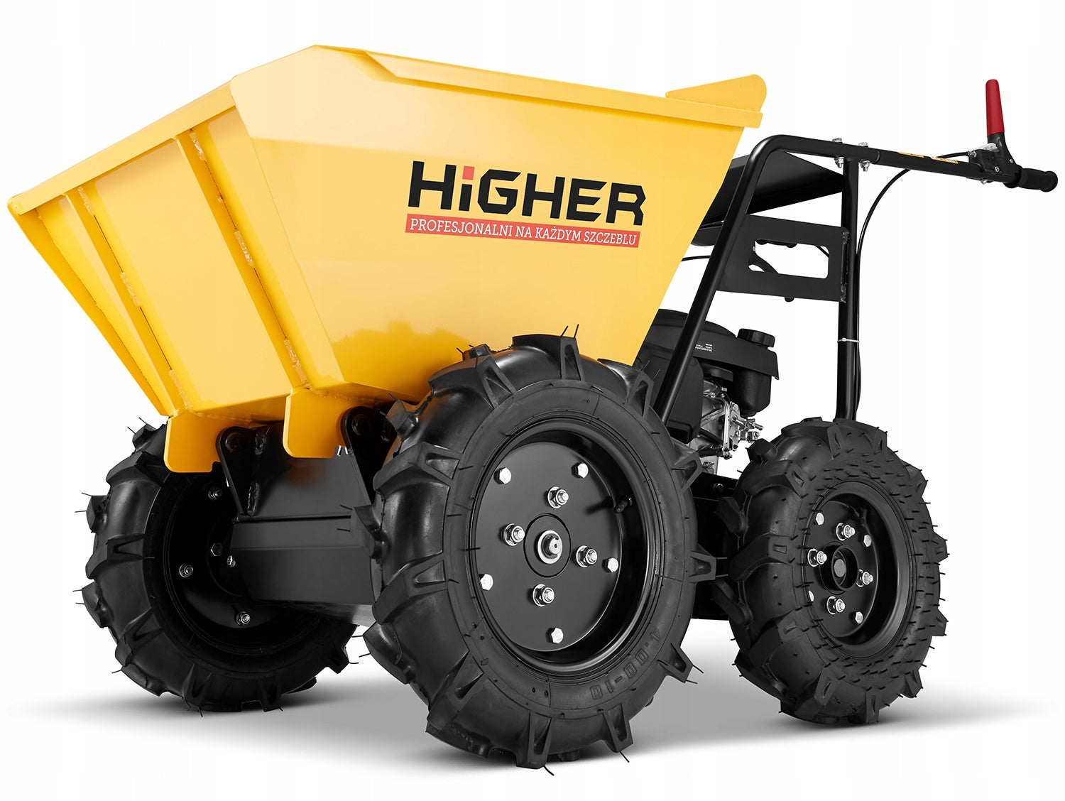 Diesel wheelbarrow diesel hauler transport trolley with 4x4 4,0HP drive Packaging status original