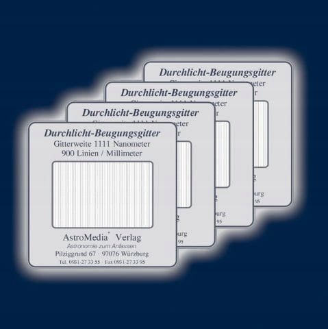Diffraction mesh 1000 gti 150x38mm diffraction film plus cardboard frames Manufacturer code 407.NDI