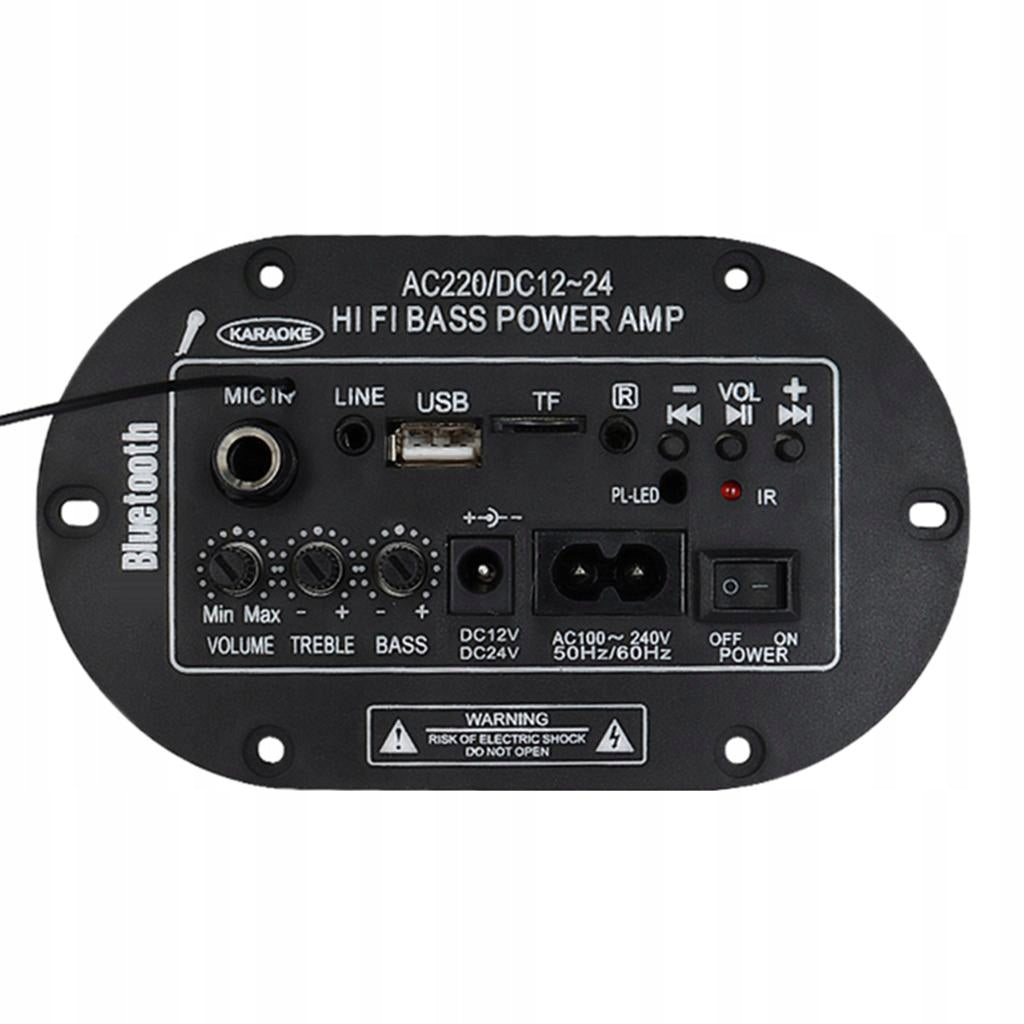 Digital Built in Microphone Board Series Wzmacniacz samochodowy Subwoofer