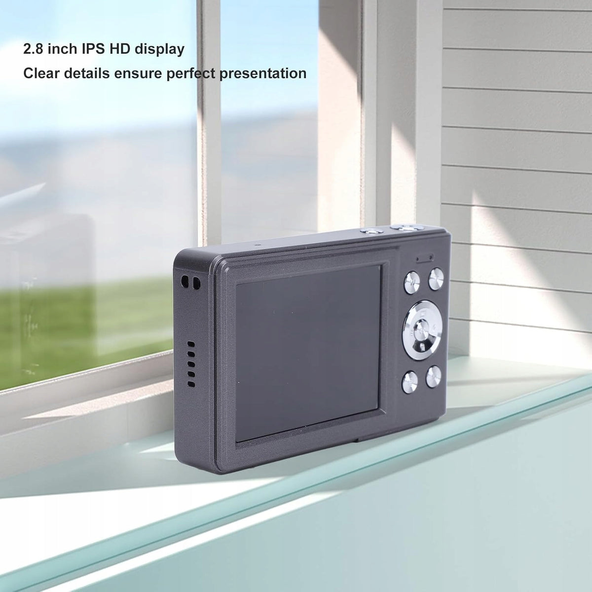 Digital Camera 1080p Video Camera 56MP 2,88 inch Screen 8x IC Black Manufacturer code AG250730078628