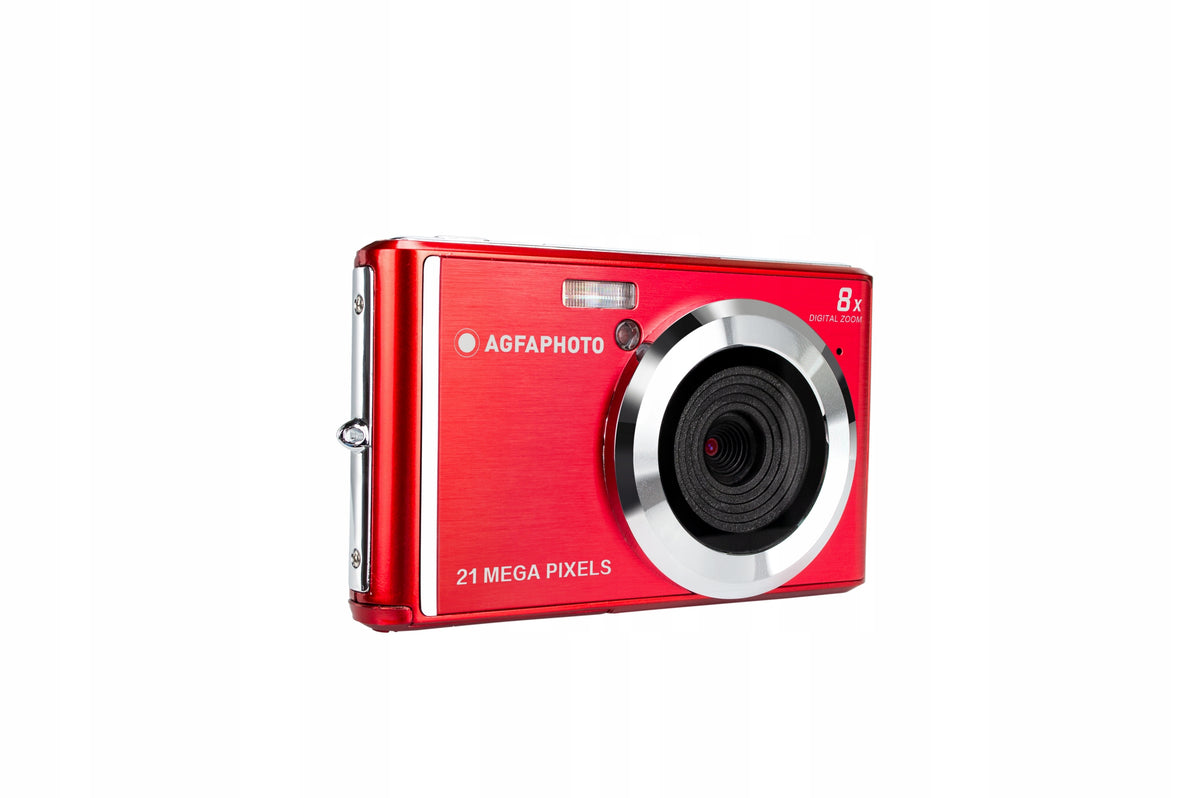 Digital Camera AgfaPhoto DC5200 Red Compact 21 Mpix Screen 2.4" HD Manufacturer code DC5200