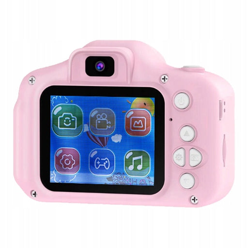 Digital Camera CoolStaff Digital Camera Kitten For Children Kitten pink Manufacturer code Aparat, Video, Gry, Karta, Kotek Różowy x5