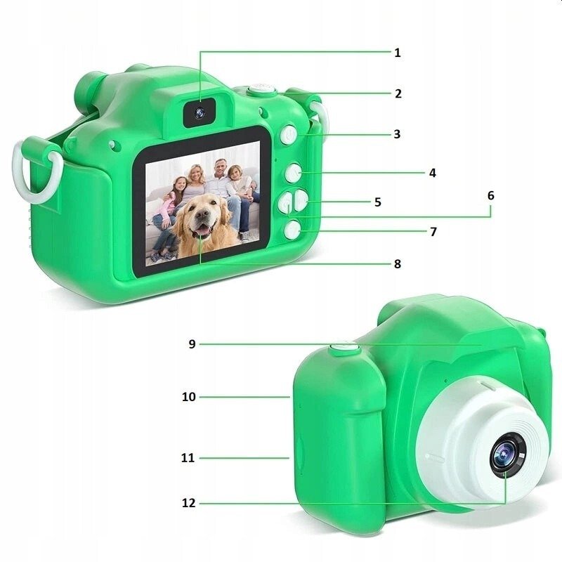 Digital Camera For Children GIFT For Children Frog Game +Memory Card 32GB Brand no brand