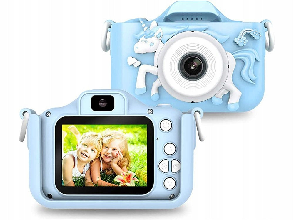 Digital Camera, Multifunction Camera Blue Toy for Kids