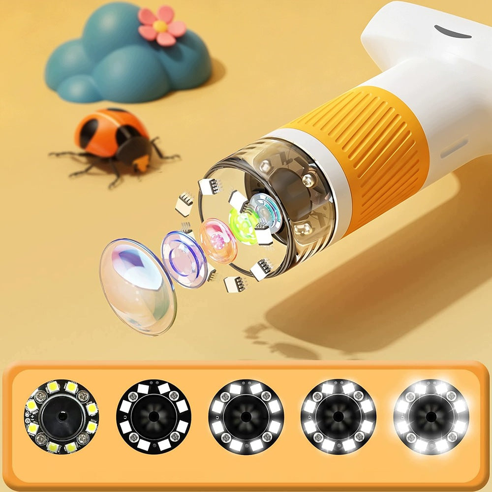 Digital Children's Microscope, 2 Inch High Resolution IPS LCD Screen Brand no brand