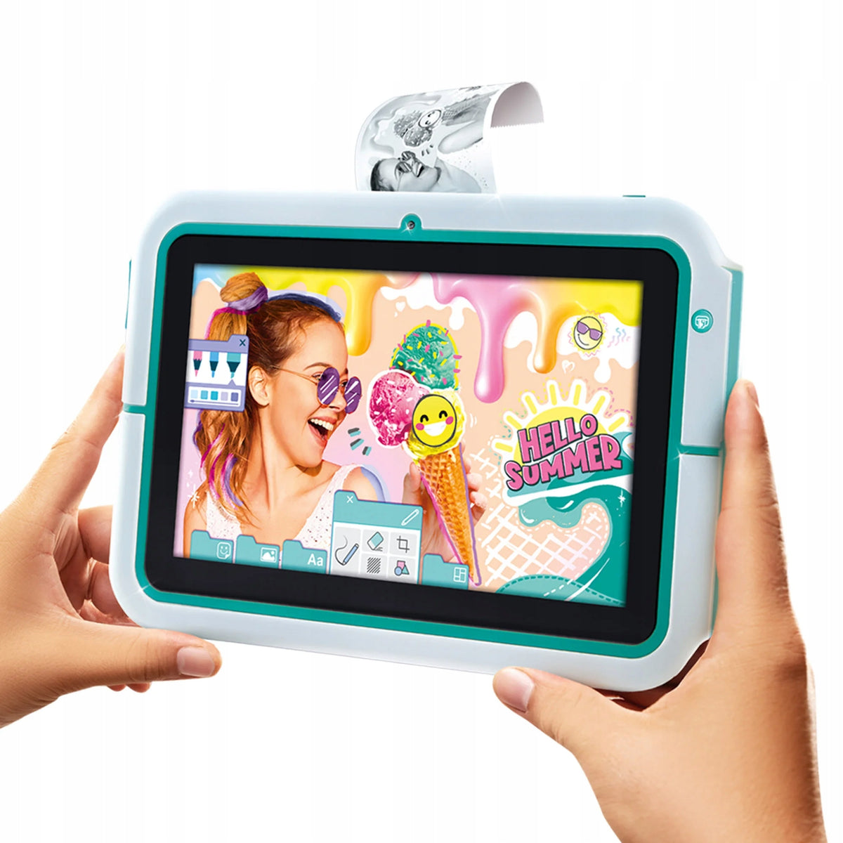 Digital Creations – Creative Tablet with Printer for Kids - Interactive Packaging status original