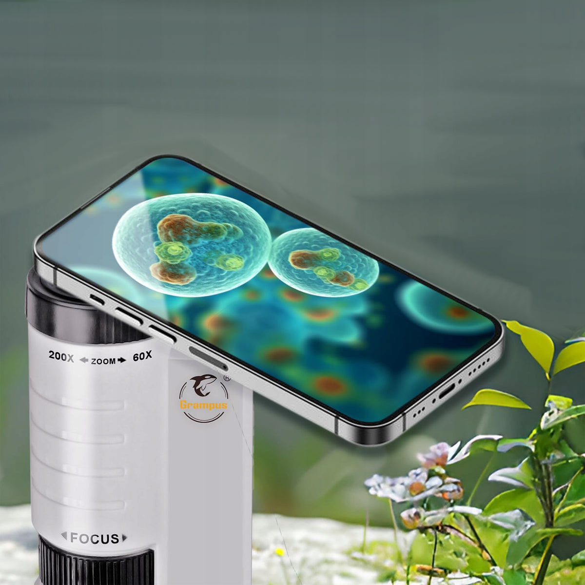 Digital Microscope LED Optical Camera Approximation 2MP HD for Kids Brand Renew Force