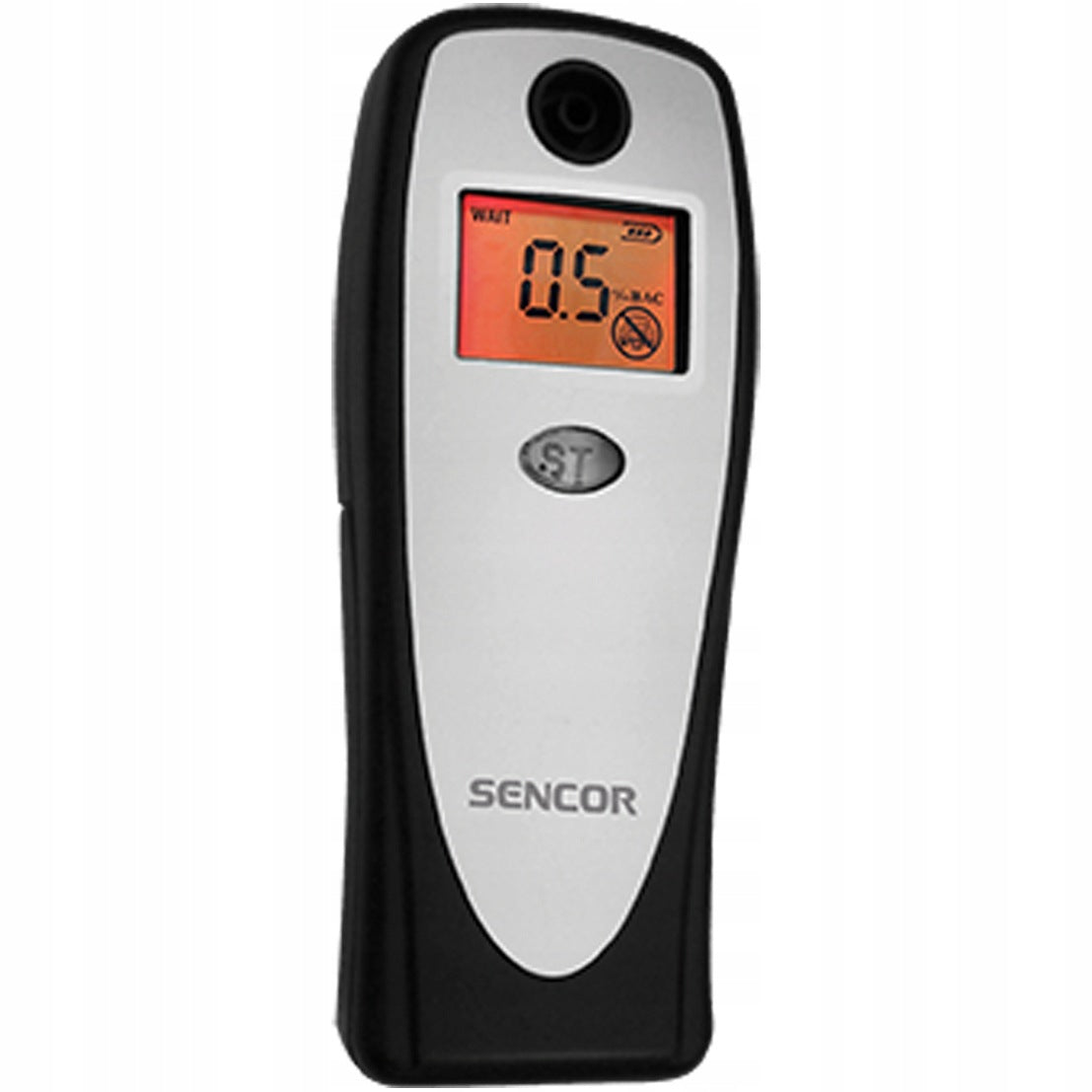 Digital Solid State Breathalyzer Sencor SCABA01 v2 LCD Tester 3 Mouthpieces