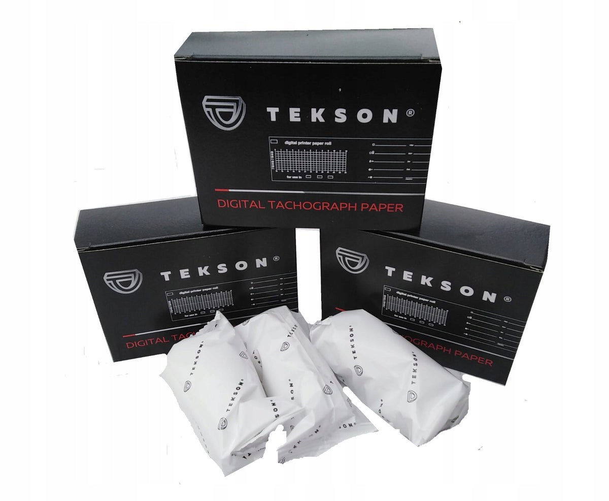 Digital Tachograph Paper Set of 3 ROLLS x 10 Packs = 30 Rolls Packaging status original