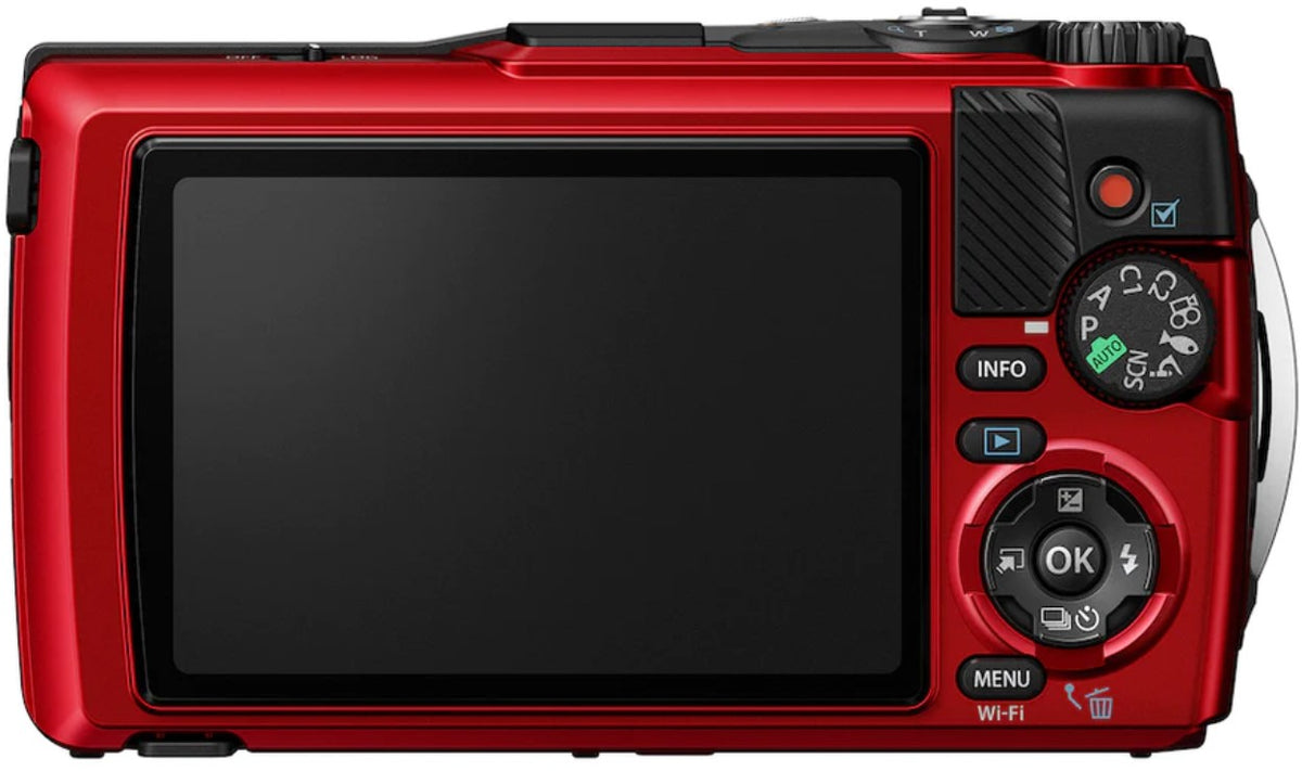 Digital camera Olympus TG-7 red OM System Tough Manufacturer code TG-7
