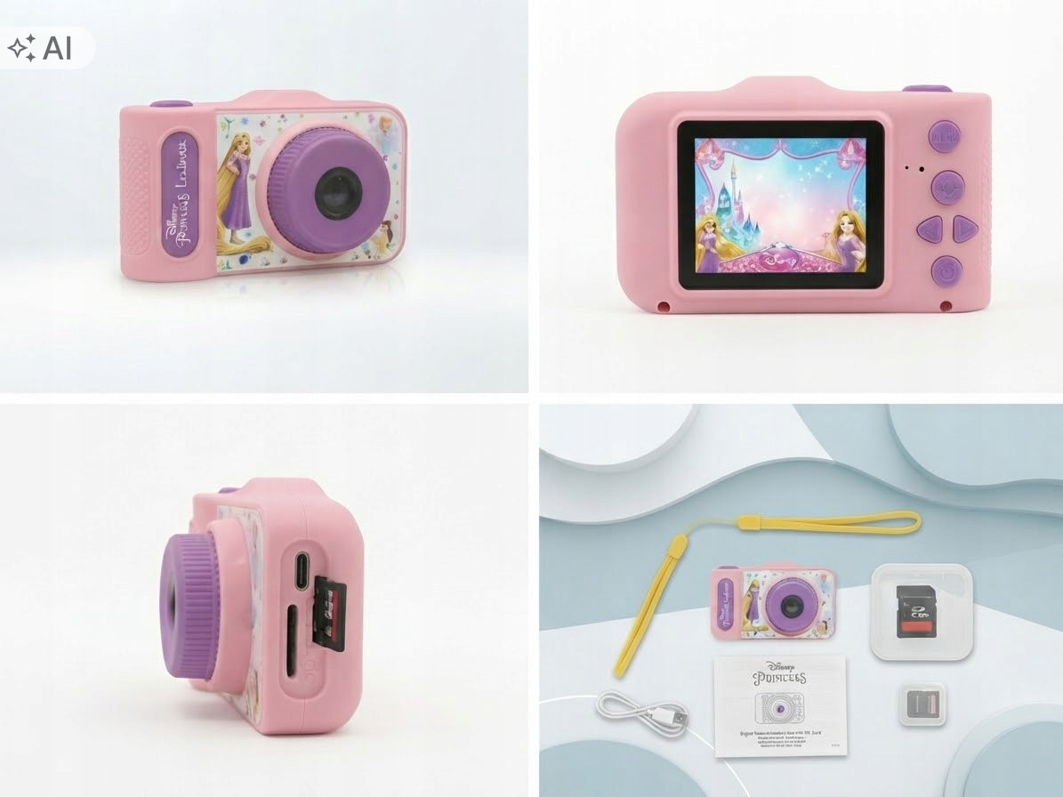 Digital camera for children Disney Princesses Lexibook Packaging status original