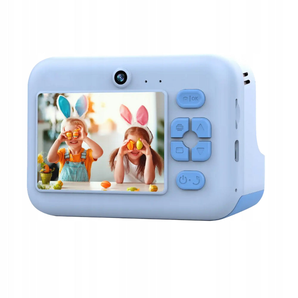 Digital camera for children with printer DENVER KPC-1374BTBU 2,4" blue Brand Denver