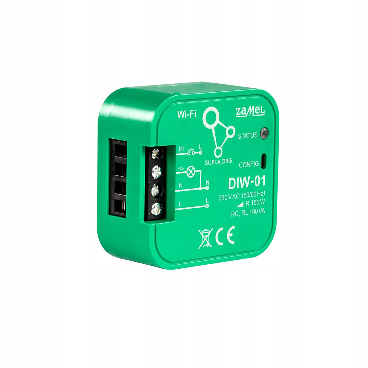 Dimmer WiFi 230V 150W DIW-01 Supla Zamel Brand Zamel