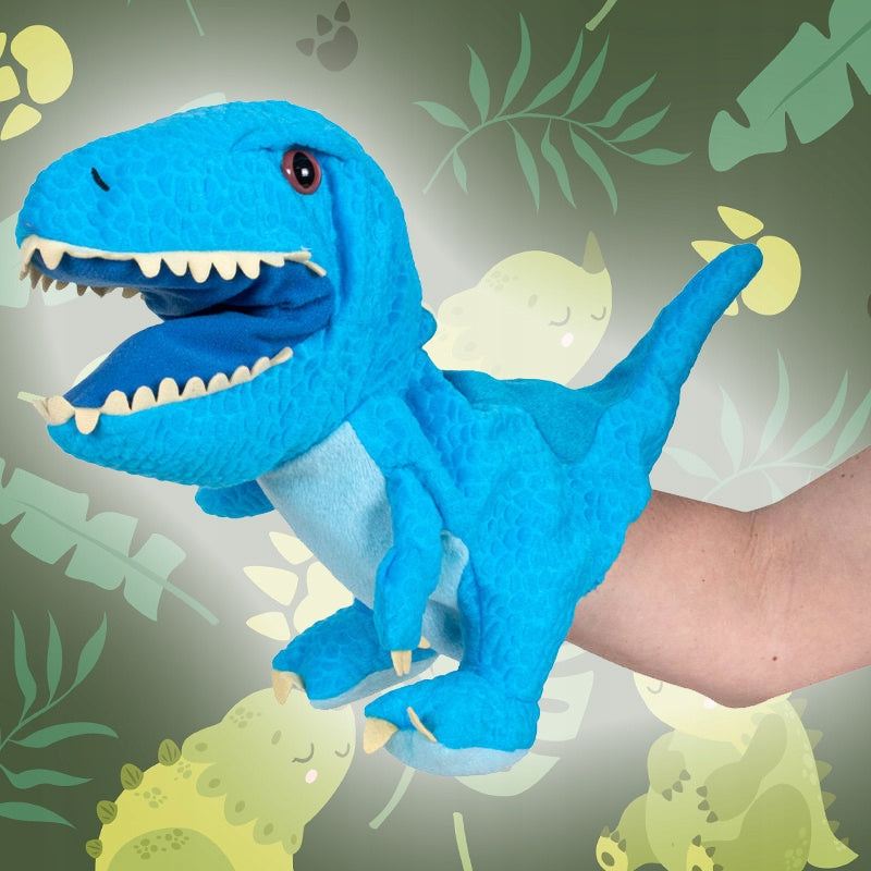 Dinosaur Hand Puppet Plush Toy 25cm. Packaging status original