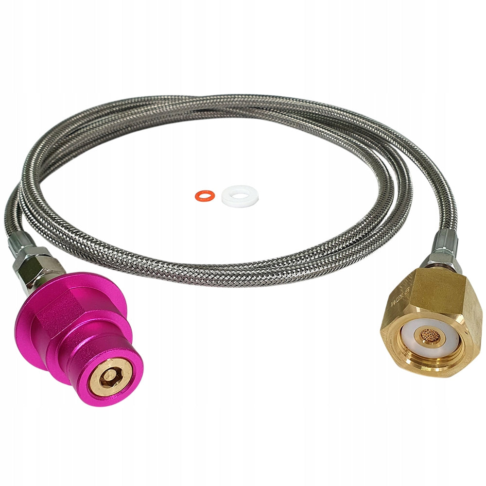 Direct fistula for distributor sodastream pink soda stream