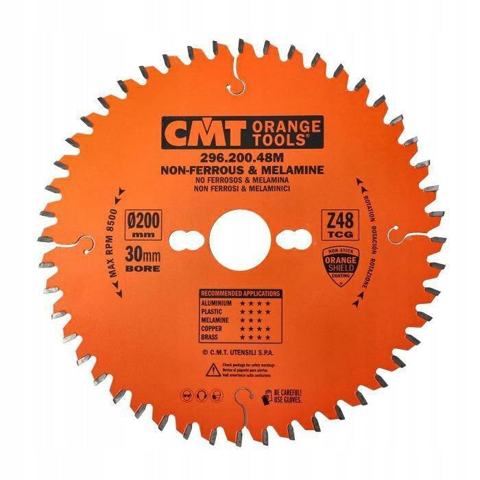 Disc for aluminium 200x30mm 48Z CMT 296.200.48M