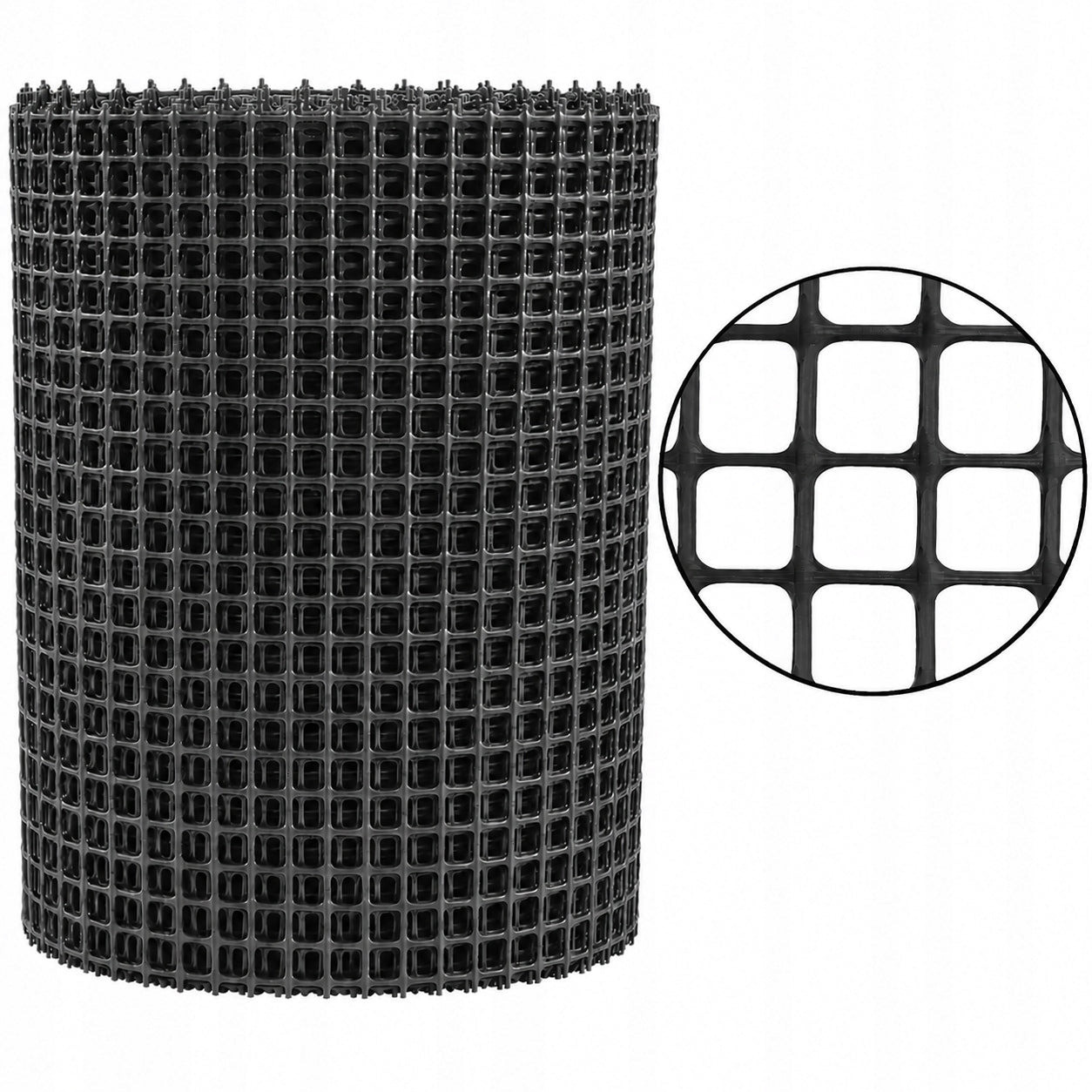 Discount mesh plastic BLACK 40cmx25m strong garden net 0,4x25m Packaging status original