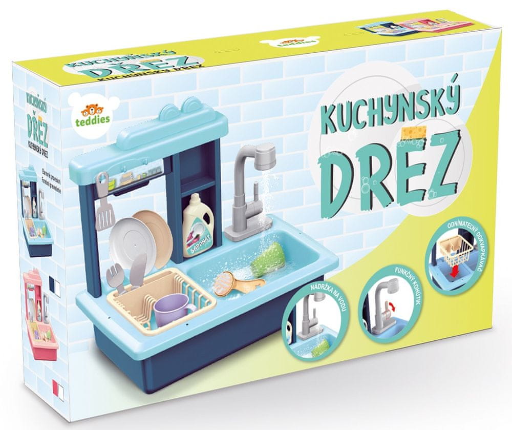 Dishwashing sink Teddies blue Manufacturer code 8592190851972