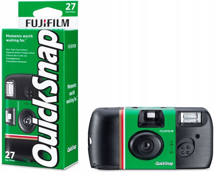 Disposable camera Fujifilm QuickSnap ISO 400 27photos /Holidays Manufacturer code 7176743