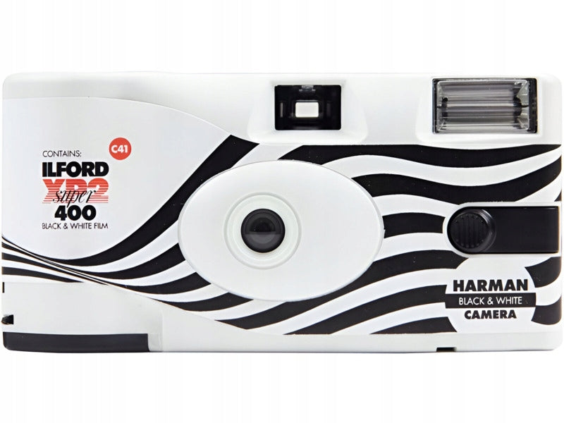 Disposable camera HARMAN XP2 black and white ISO 400 (27 photos)