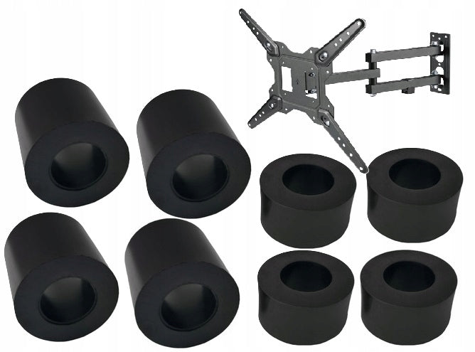 Distance bushings for TV Samsung universal VESA mount kit