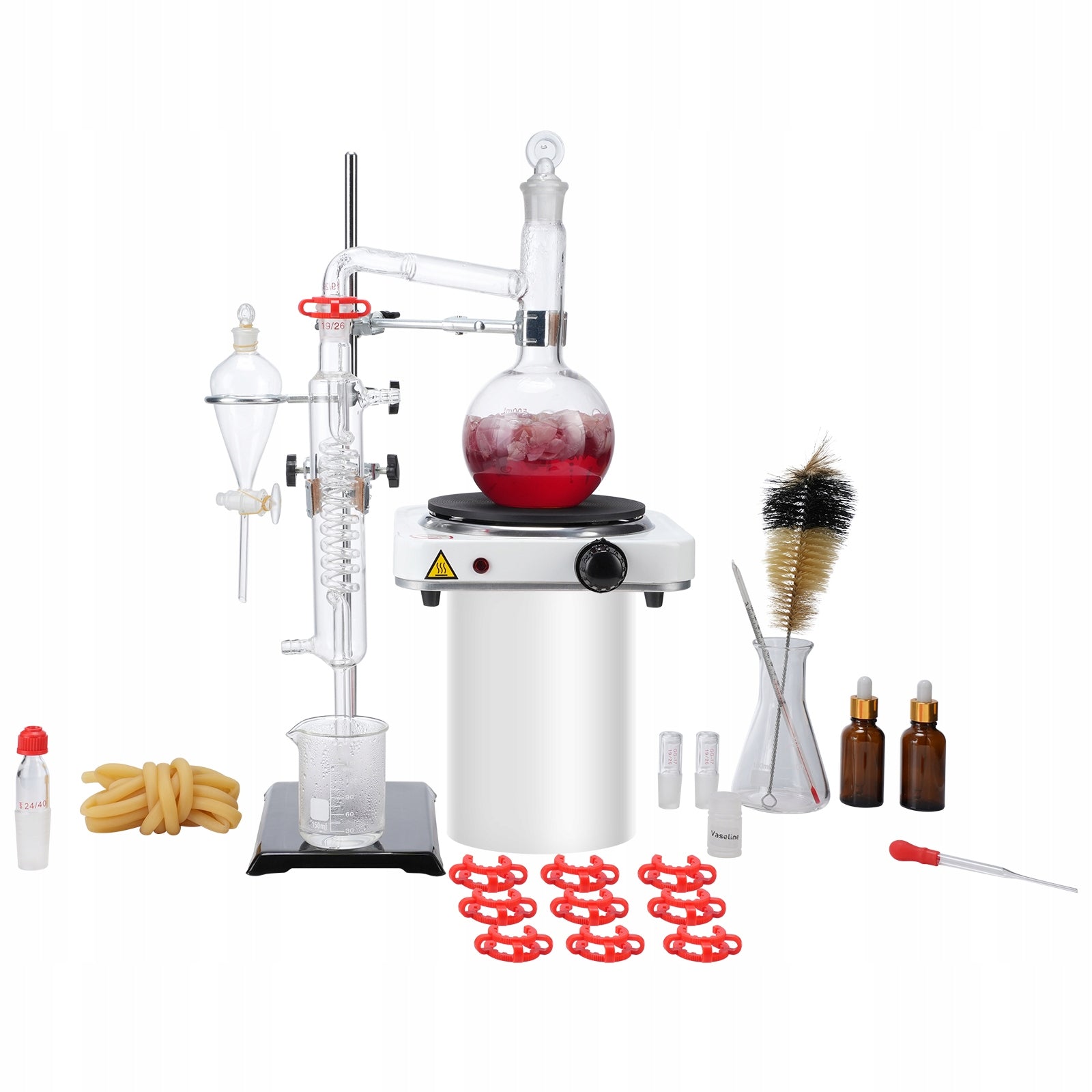 Distillation Set 500ML With Electric Stove 1000W Weight 3,17KG Brand no brand