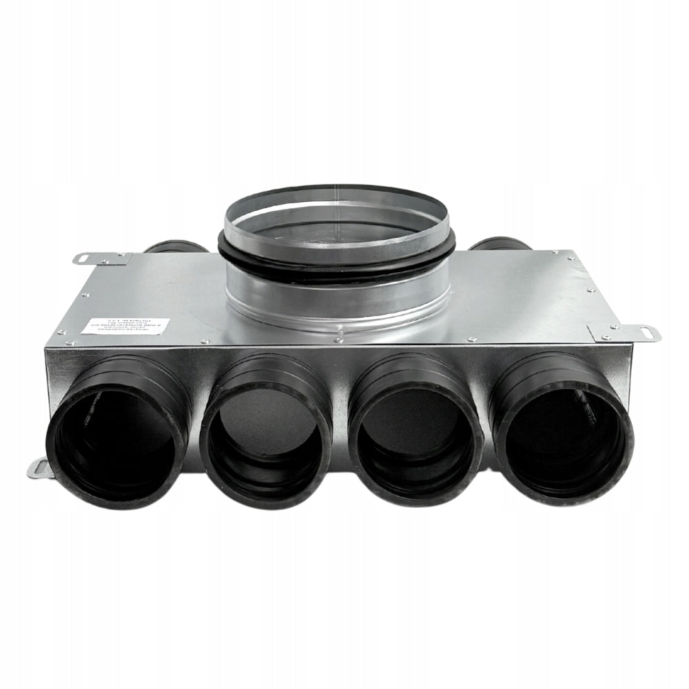 Distribution box ventilation pipe splitter fi160 / 8x75mm Kind distribution box