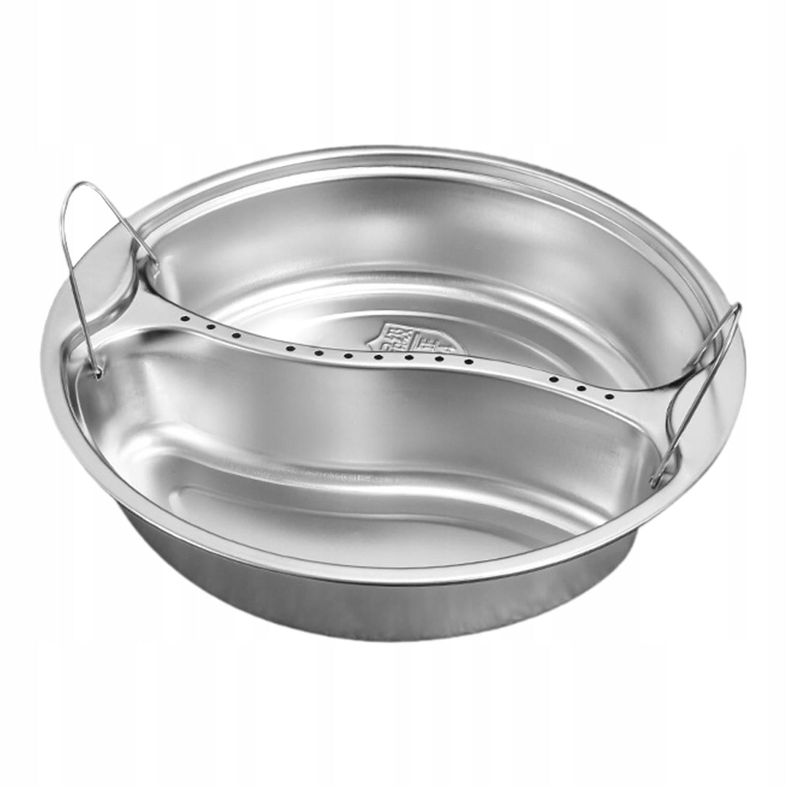 Divided Food Steamer Tray Multifunctional Round Steaming Tray Rice Large Brand no brand