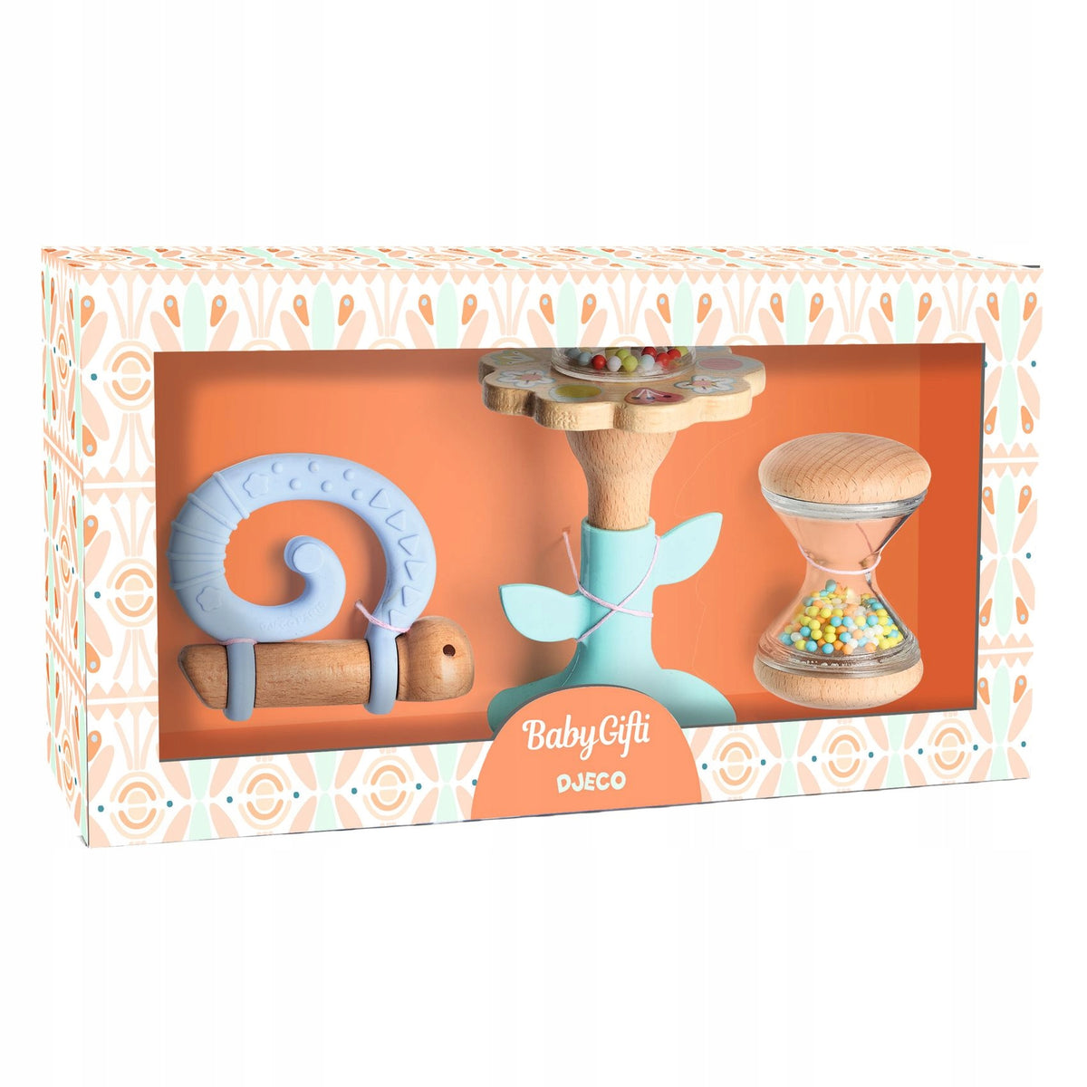 Djeco: Baby toy set - rattles + teether 6181